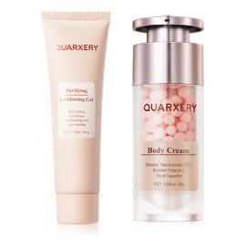 Kit De Cuidado De La Piel Exfoliante + Crema Iluminadora