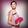 Londo Genuine Leather Makeup Bag Cosmetic Pouch Travel Organizer Toiletry