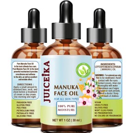 Juiceika Juiceika MANUKA OIL Australian 100% Pure. Face Moisturizer Anti-Aging Face Oil for Face, Skin, Hair, Lip and Nail Care 1 Fl Oz - 30 ml