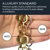 RCH Hardware CH-17-AB-3 Decorative Antique Solid Brass Chain for Hanging,