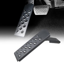 JROAD Driver Side Dead Pedal Left Side Foot Rest Kick Panel Compatible with Jeep Wrangler JL JLU 2018 2019 2020 2021 & Gladiator JT 2018-2021