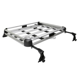 Speed Daddy 50"X 38"ALUMINUM ROOF RACK CAR/SUV TOP CARGO LUGGAGE/BAG CARRIER BASKET+CROSSBA