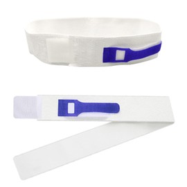 JNAWA 2 Pieces Catheter Leg Bag Holder Blue Catheter Leg Bag Straps Urine Drainage Bag Support Urinary Drainage Tube Holder Anti Slip for Men Women