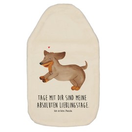 Mr. & Mrs. Panda Hot Water Bottle Dog Dachshund - Gift, Grain Cushion, Cute, Hot Water Bottle Cover, Pet, Sayings, Dachshund, Heat Cushion, Small