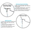 Punch Shot Rig Kit (5 Pack, 4/0 EWG Hooks) [Interchangeable