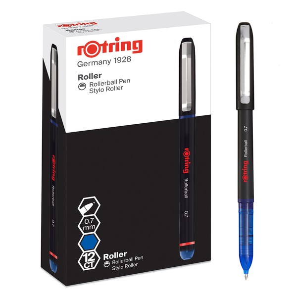 rOtring Rollerball Pen | Fine Point (0.7 mm) for Clear