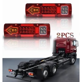 GAMAFOCUS 2 Paquete 12v 24v De Camión Luz Trasera Led Superbrillante