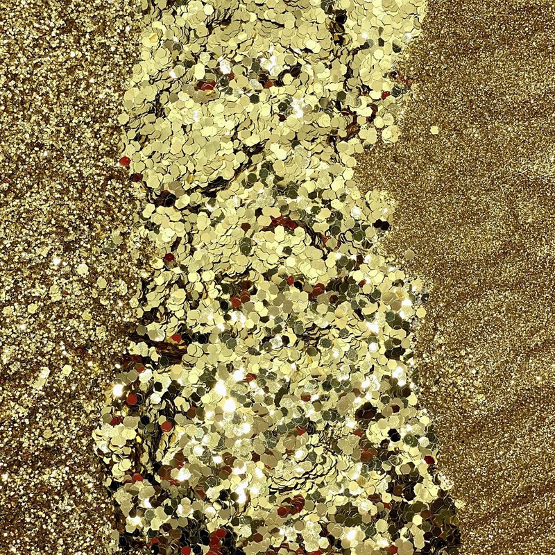 Gold - Greener Glitter 100% Plant not Plastic, No Guilt