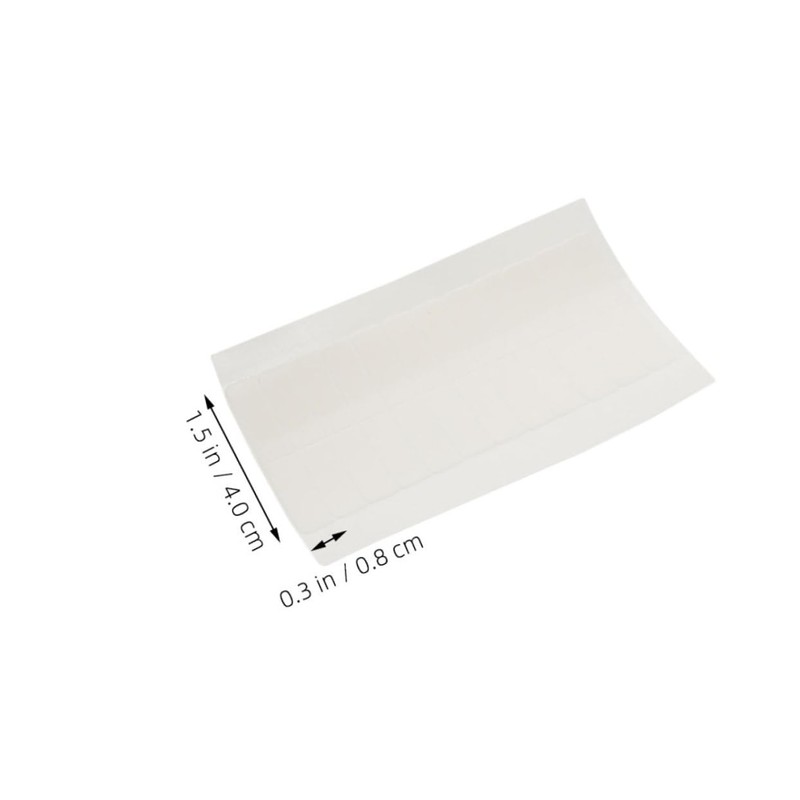 PACKOVE 10pcs Double Sided Hair Extension Tape Invisible Adhesive Replacement