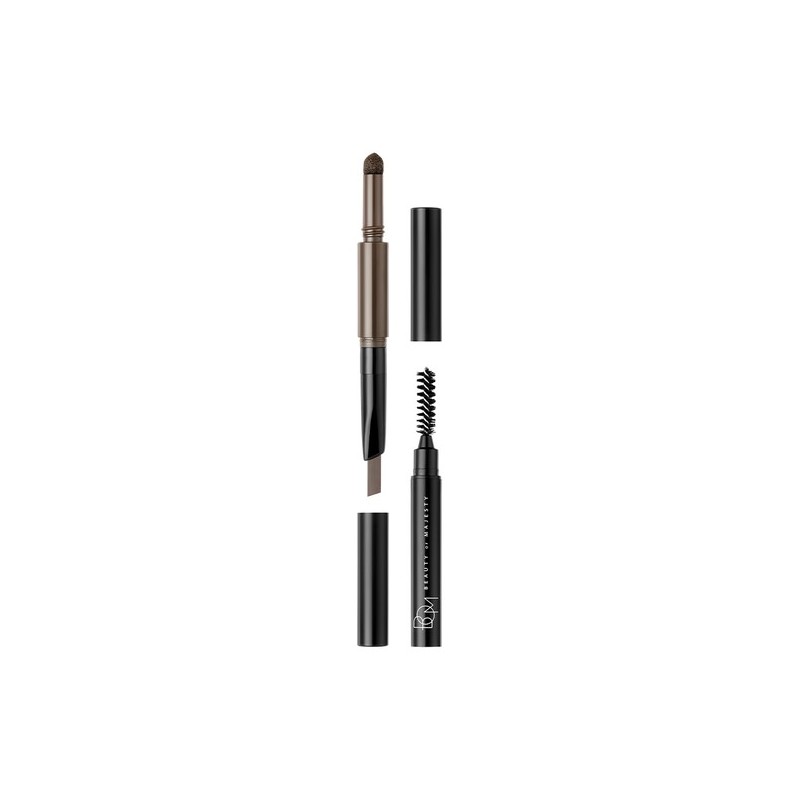 BOM 3-in-1 Triple Edge Eyebrow - #01 Gray Brown /