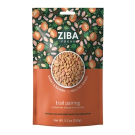 Ziba Foods Trail Pairing | Non-GMO, Vegan, Whole 30 Friendly & Paleo | Superfood Naturally High in Fiber, Iron and Immune Boosting Antioxidants | Sweet & Savory Healthy Snack, 5.3 oz