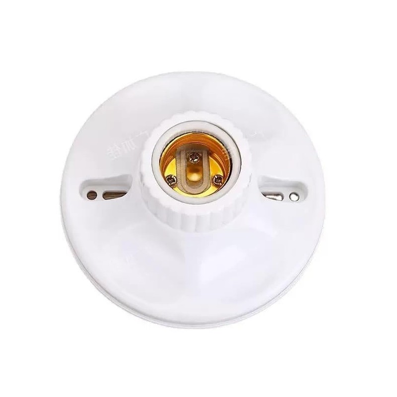  Light Bulb Socket with Cord,E26/ E27 Lamp Base Desktop