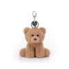 Apricot Lamb Leisure Bear Stuffed Plush Keychain, Soft Plushies Cute