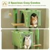 UYMI Cactus Cat Tree for Indoor Cats, 62" Multi-Level Cat