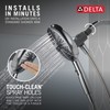 Delta Faucet 6-Spray SureDock Magnetic Shower Head with Handheld Spray,