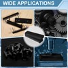 Colingmill 2 Pcs HDPE Plastic Block 2" x 3" x