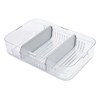 PackIt Mod Large Bento Food Storage Container, Steel Gray, Shatterproof