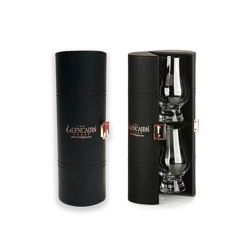 Glencaron Glass Travel Leather Travel Case / 글렌캐런 글라스 여행용