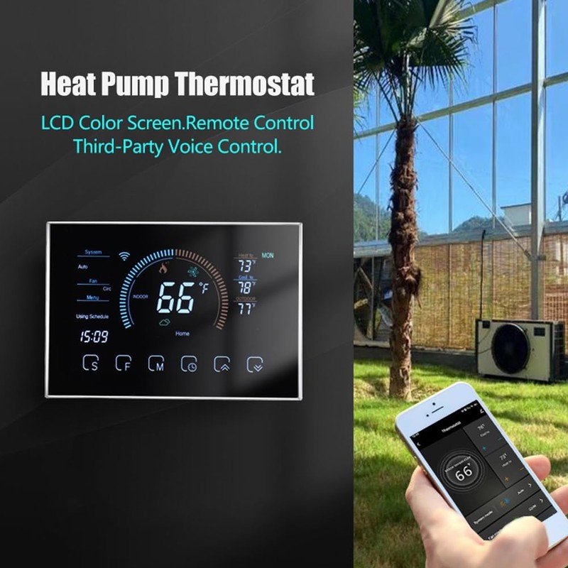 Dpaaoyer Smart Thermostat for Home WiFi Digital Thermostat Programmable Digital