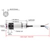Heschen M18 Column Infrared Photoelectric Proximity Switch, Diffuse Reflection Type,