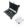 HSS 5PCS Titanium Coated Step Drill Bit Set W Automatic