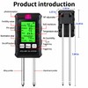 6-in-1 Digital Soil Tester – pH, Moisture, Fertility, Temperature, Humidity