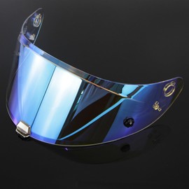 Shkalacar Helmet Visor Replacement for HJC RPHA11 RPHA70 Helmet, Full-Face Helmet Visor UV-Resistant, Anti-Fog and Scratch-Resistant, Motorcycle Face Protection Helmet Accessories (Transparent Blue)