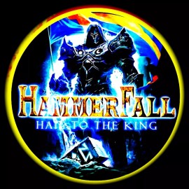 HAMMERFALL  SWEDISH POWER METAL THREE LEATHER BRACELETS