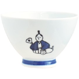 Ippinsha 85407 KYU-JITSU Rice Bowl, Diameter 4.1 x 2.4 inches (10.3 x 6 cm), Rice Bowl