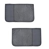 Seiwa Z115 Interior Goods, Car Curtain, Easy Magnetic Hybrid Curtain,