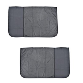 Seiwa Z115 Interior Goods, Car Curtain, Easy Magnetic Hybrid Curtain, Visibility, Good Visibility, Light Shielding Fabric & Mesh Fabric, Magnet Attachment, Sun Protection, Privacy Protection, Sleeping