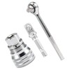 Universal Socket Wrench Set 10‑19mm 3/8 Adapter Adjustable Socket Spanner