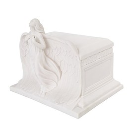 PTC 11 Inch Rising Angel Keepsake Urn Religious Statue Figurine
