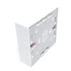 1pcs. 1 Gang Surface Mount Back Box Pattress Box (25mm