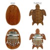 ONETONE OTKLM-101/TURTLE Kalimba (Thumb Piano) 8 Keys Veneer Mahogany Wood