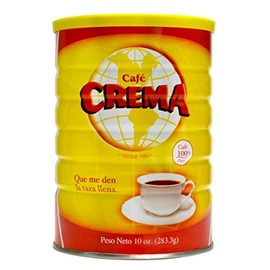 Cafe Crema ground coffee from Puerto Rico, 10 ounce can