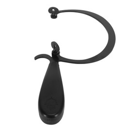 LOCADENCE Jewelers Saw Frame, Alloy Curved Coping Saw Frame with Black Rubber Handle, Woodworking Handicraft Tools for Making Model, Jewelry, Decoration, Hobby, Craft Processing, Jewelry Stores