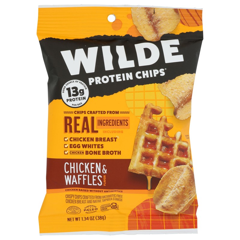 WILDE SNACKS CHIP CHKN & WAFFLE