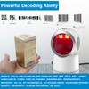 2D QR Barcode Scanner Omnidirectional Hands-Free USB Automatic Barcode Reader