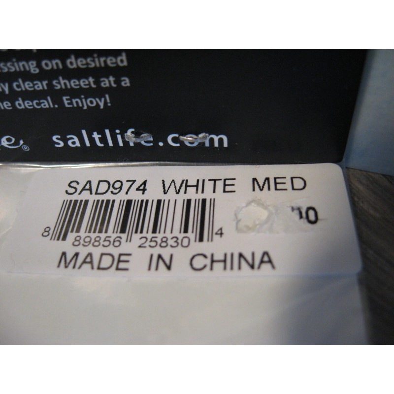 Salt Life Decal - 12" Medium Surface Mount Sticker -