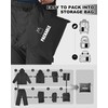 Outdoor Ventures Packable Rain Suit for Men Lightweight Waterproof Breathable