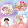 EOAMGO Pack of 2 Children's Silk Bonnet Sleep Cap, Unicorn
