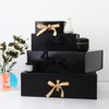 GoooodGift Black Gift Box 8x7x3.3 Inches, Luxury Gift Box with