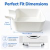 Washing Machine Drain Tray, Washer Leak Pan, Waterproof Non-Slip Drip