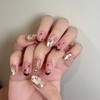 6 Pack (144 pcs) Nail Tips Popular Medium Design, NIUANIUA