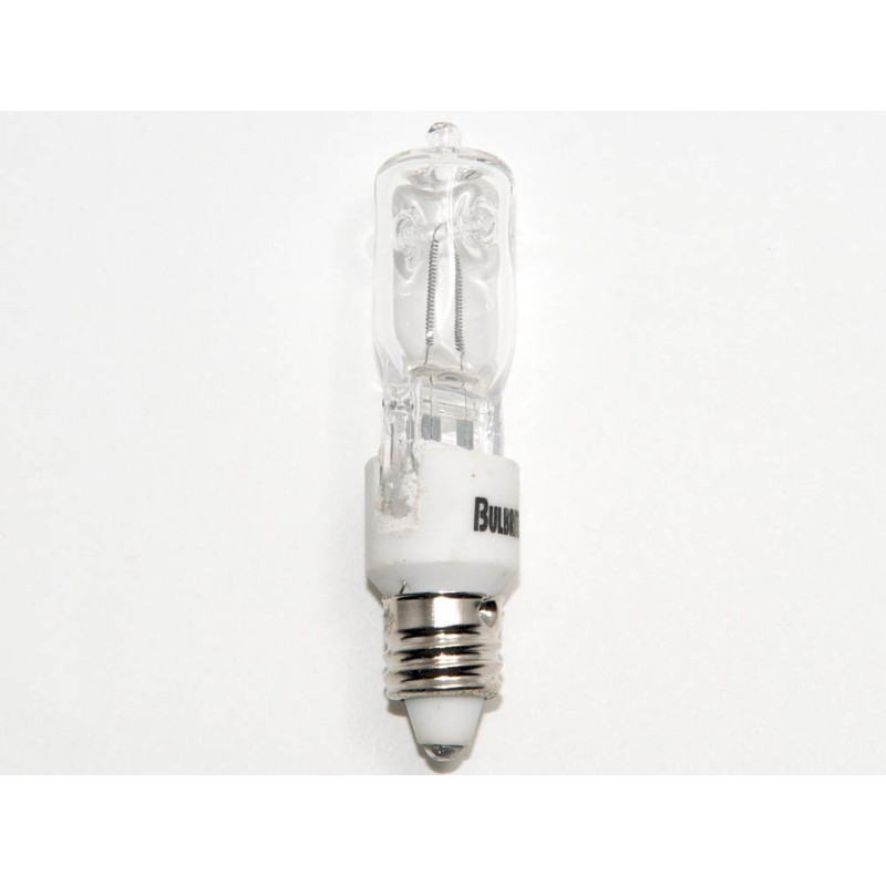 Bulbrite Q75CL/MC 120-Volt Halogen JD Type Mini-Candelabra E11 Bulb, 75-Watt