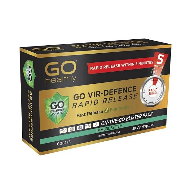 GO Healthy GO Vir-Defence Rapid Release Capsules 30