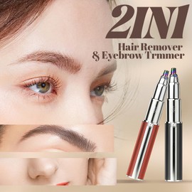 Nizzarra epilator Portable Nose Hair for Women and Compact Nose Trimmer and Eyebrow Trimmer for Women (Black)