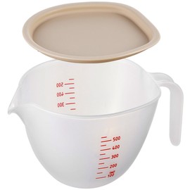Akebono Sangyo CH-2124 Deep Bowl with Lid, Small, Gray, 22.9 fl oz (650 ml), Made in Japan