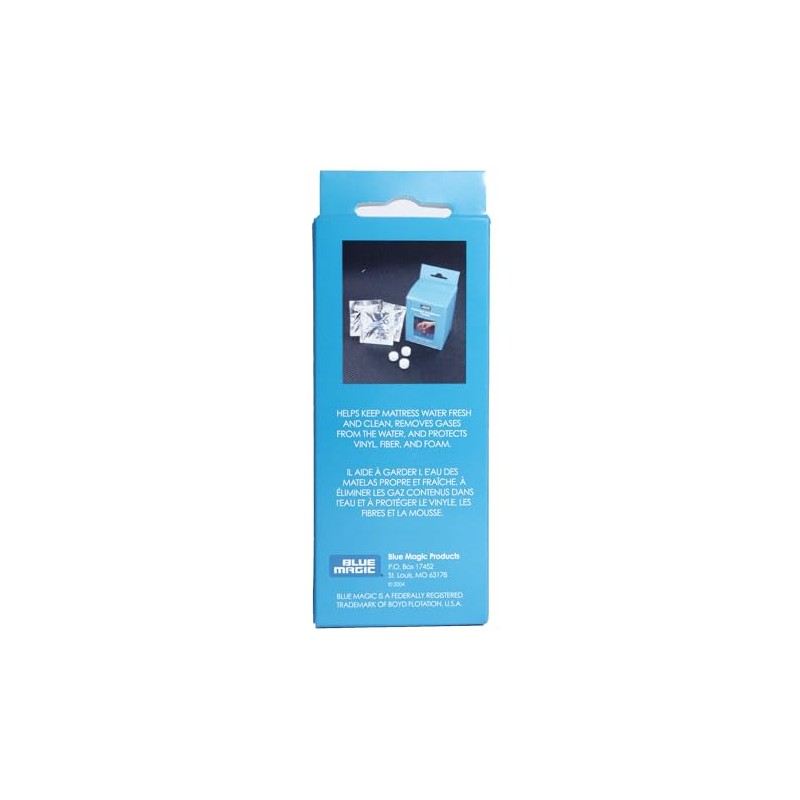 Blue Magic Waterbed Acondicionador Tablets, Paquete de 10